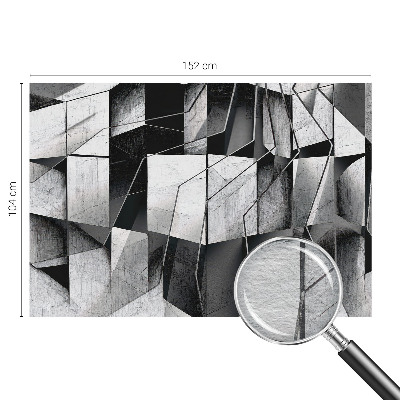 Høj kvalitet fototapet med et geometrisk abstrakt motiv