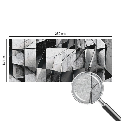 Høj kvalitet fototapet med et geometrisk abstrakt motiv