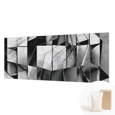 Høj kvalitet fototapet med et geometrisk abstrakt motiv