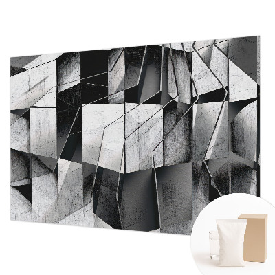 Høj kvalitet fototapet med et geometrisk abstrakt motiv