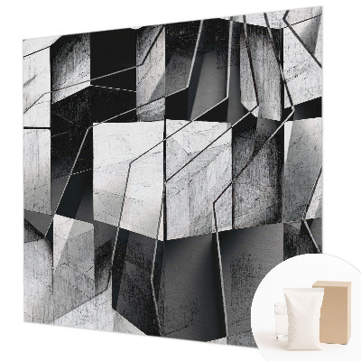 Høj kvalitet fototapet med et geometrisk abstrakt motiv