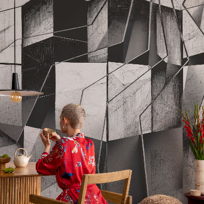 Høj kvalitet fototapet Geometrisk abstraktion