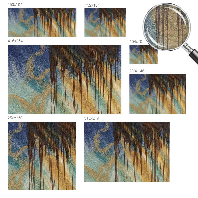 3D fototapet Abstrakt komposition