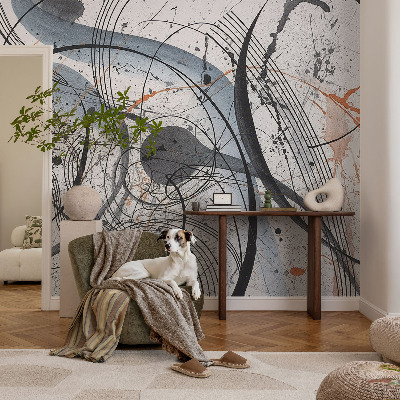 Vlies fototapet Ekspressiv abstraktion