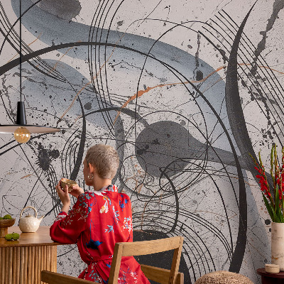 Vlies fototapet Ekspressiv abstraktion