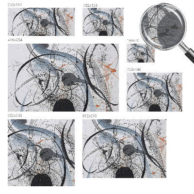 Vlies fototapet Ekspressiv abstraktion