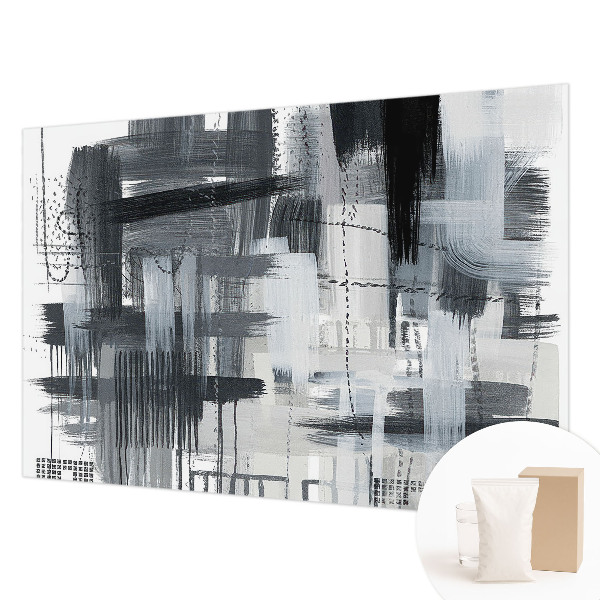 Fotovæg med moderne kunst