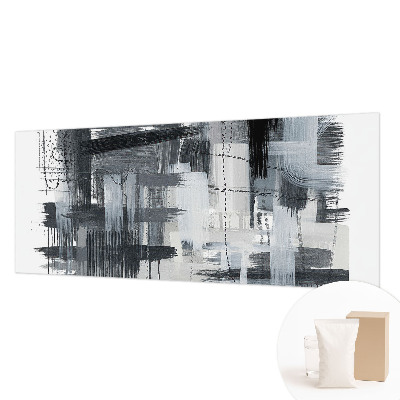 Fotovæg med moderne kunst