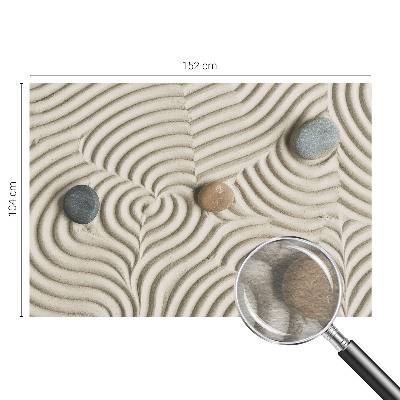 Non-woven fototapet med motiv af harmoniske bølger