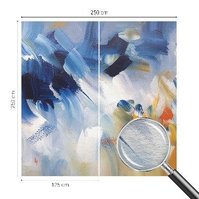 Tapet Farverige streger