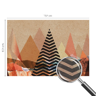 Tapet væg Abstrakt landskab