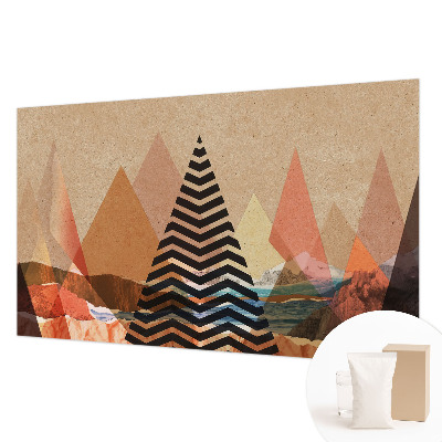 Tapet væg Abstrakt landskab