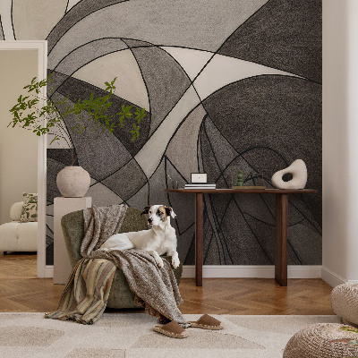 Fototapet børneværelse Geometrisk abstraktion