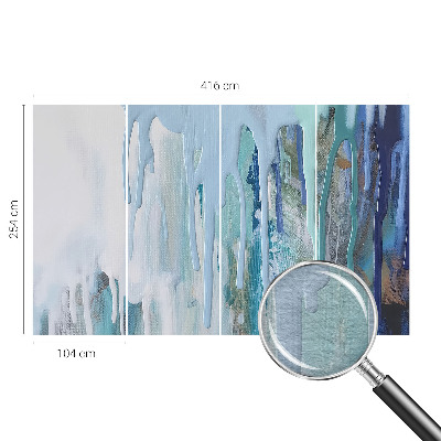 Fototapet til børn Blå kaskader