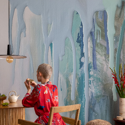 Fototapet til børn Blå kaskader