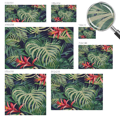 Fototapet efter mål Eksotiske planter