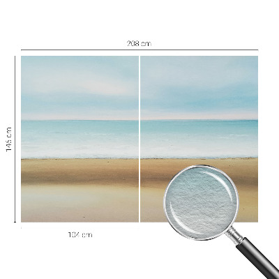 Stor fototapet Kystlandskab