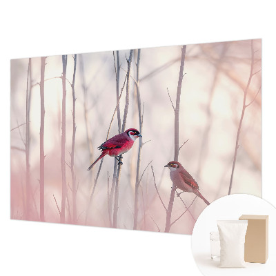 Høj kvalitet fototapet Fuglepar