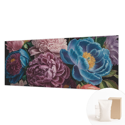Non-woven fototapet Farverige blomster