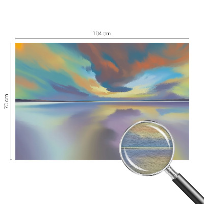 Væg tapet Regnbue solnedgang