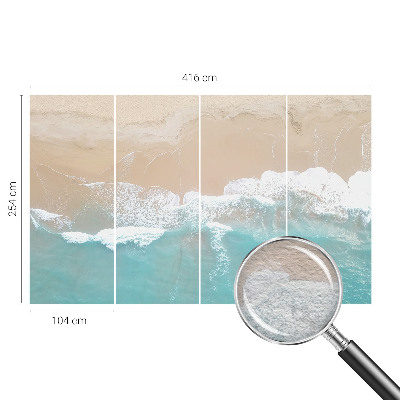 Fototapet soveværelse Brølende bølger