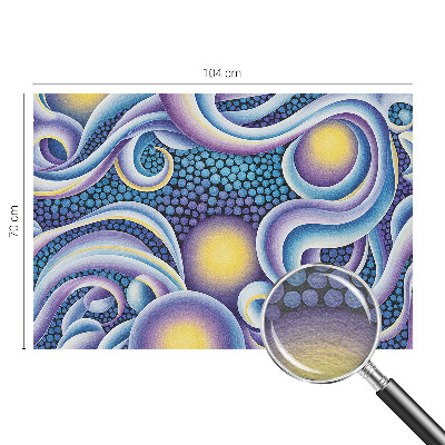 Fototapet børneværelse Farverige hvirvler