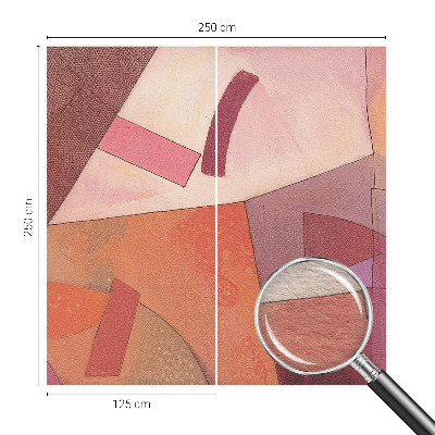 Fototapet efter mål Farverige former