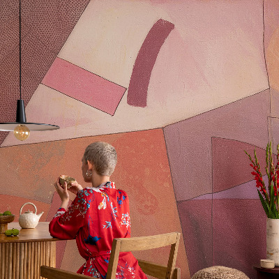 Fototapet efter mål Farverige former