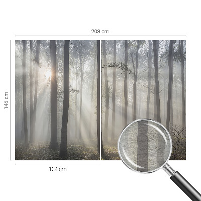 Foto tapet Æterisk skov