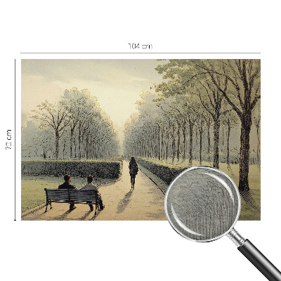 Vlies fototapet Parkfred