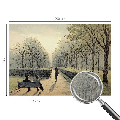 Vlies fototapet Parkfred