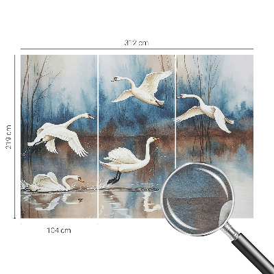 Fotovæg Fugle i flugt