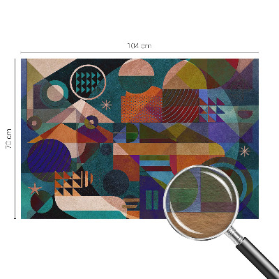 Væg tapet Geometrisk kunst