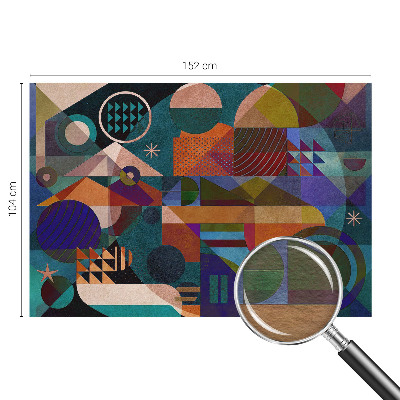 Væg tapet Geometrisk kunst