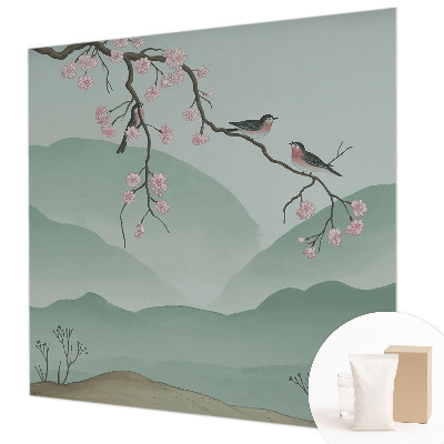 Fototapet stue Japansk serenade