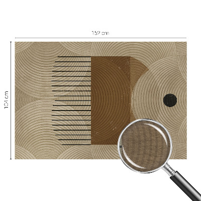 Fototapet til børn med motiv af harmonisk geometri
