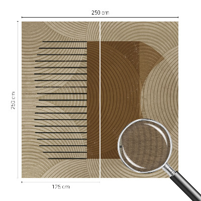 Fototapet til børn med motiv af harmonisk geometri