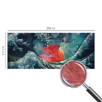 Fotovæg soveværelse Oceanisk Øst