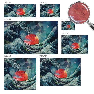 Fotovæg soveværelse Oceanisk Øst