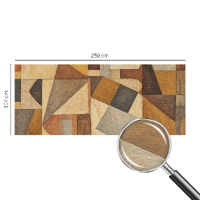 Fototapet på mål med geometrisk abstraktion
