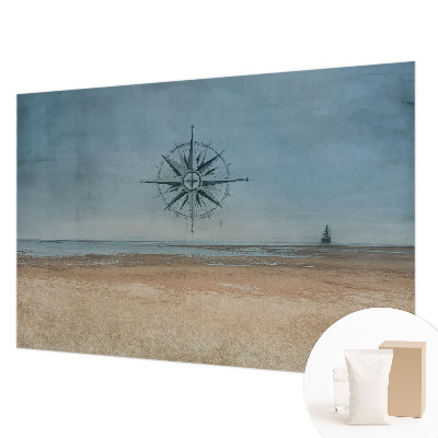 Modern fototapet med motiv af nautiske eventyr