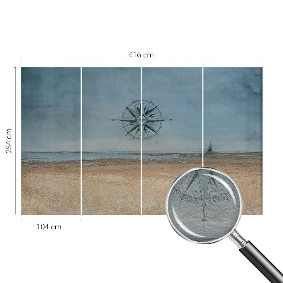 Modern fototapet Nautiske eventyr