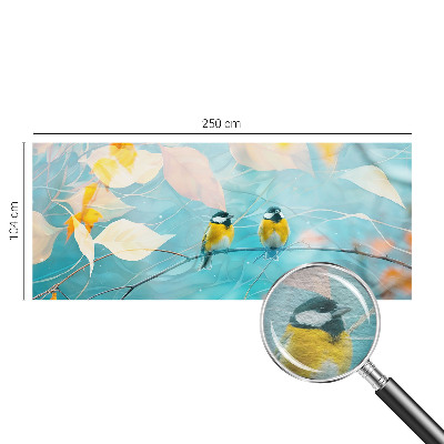 Stor fototapet Forårsfugle