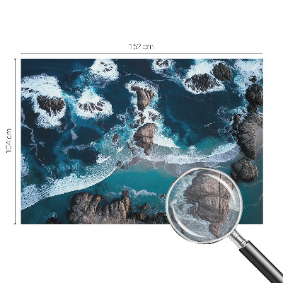Non-woven fototapet med motiv af havbølger