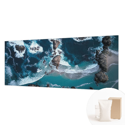 Non-woven fototapet med motiv af havbølger