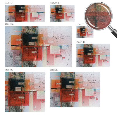 Fotostat Abstrakt komposition