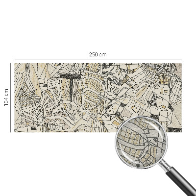 Tapet væg Geometrisk abstraktion