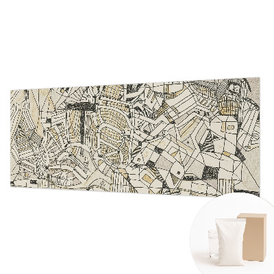 Tapet væg Geometrisk abstraktion