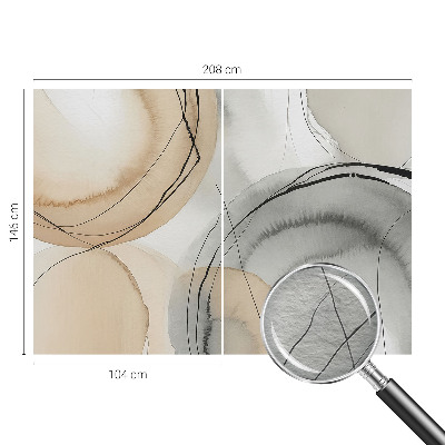 Tapet Geometrisk harmoni