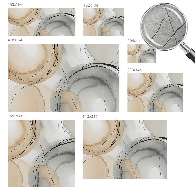Tapet Geometrisk harmoni